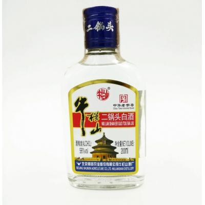 【一箱直降3152】牛栏山二锅头白酒56度200ml x 30瓶