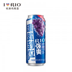 RIO锐澳鸡尾酒 强爽紫葡萄 4.5% 500ml เครื่องดื่มคอกเทล รสองุ่น 500ML